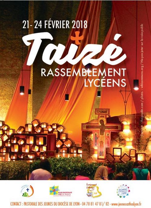 Rassemblement Lycéen à Thaizé du 21 au 24 février 2018