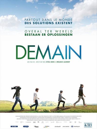 Cinéma en plein air, avec le film "Demain", le 6 Juillet dans le parc de la Sarra