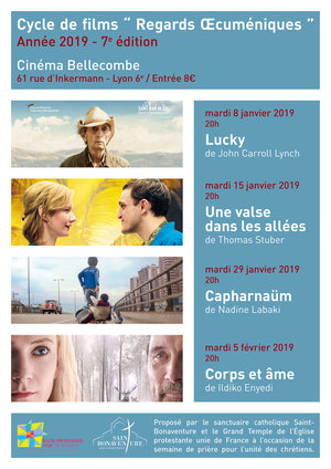 Cycle de films "Regards Œcuméniques" 2019