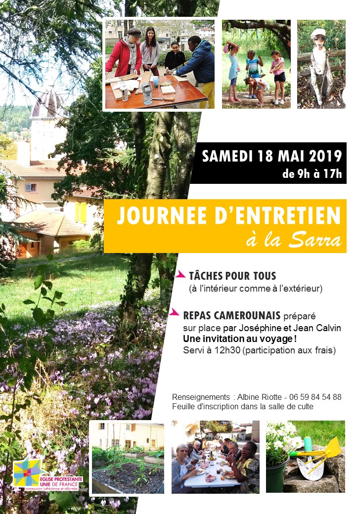 Journée Entretien le 19 Mai 2019
