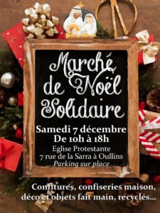 Préparons notre 1er Marché de Noël solidaire
