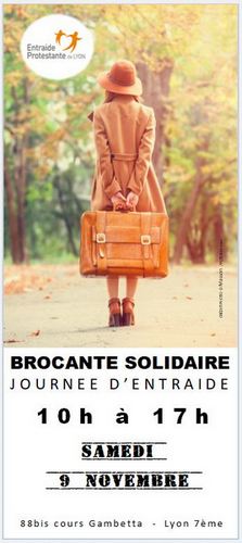Brocante Entraide Protestante 9 Novembre 2019