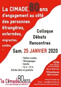 Colloque à Lyon pour les 80 ans de la Cimade