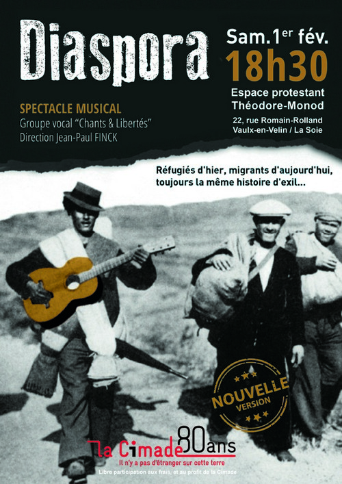 Spectacle Diaspora 1er fév 2020