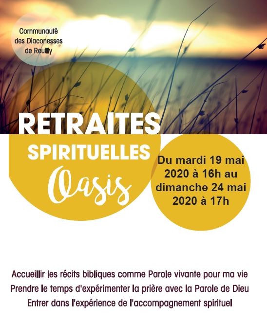 Retraite Oasis 2020