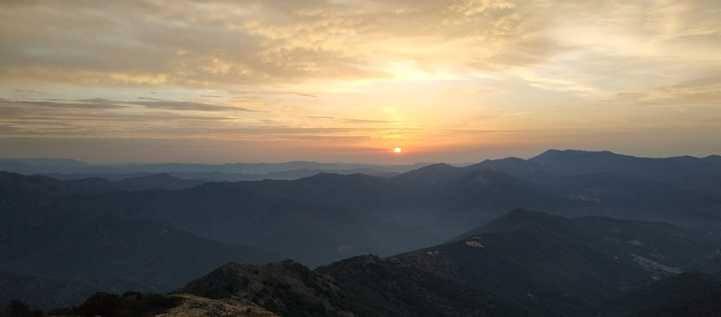 Lever Soleil Cevennes Aout 202