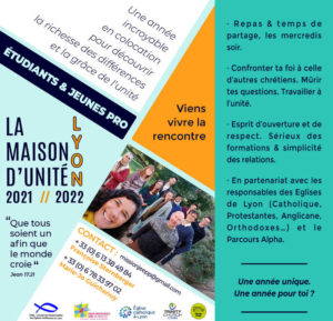 Mission Jeepp et maison d’unité : inscriptions ouvertes pour les colocations
