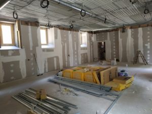 Projet Sarra Coeur : Semaine 11, on pose le placo
