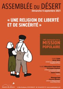 Assemblée du désert 2021 : Une religion de liberté et de sincérité