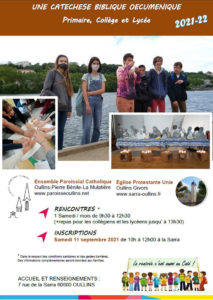 KT – Inscriptions le samedi 11 septembre