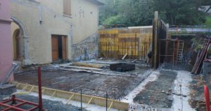 Projet Sarra Coeur : Coffrages, dalle et premiers murs