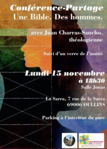 Conférence-partage : Une Bible. Des Hommes.