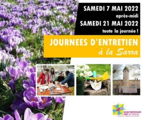 2 Journées d’entretien à vivre ensemble en Mai
