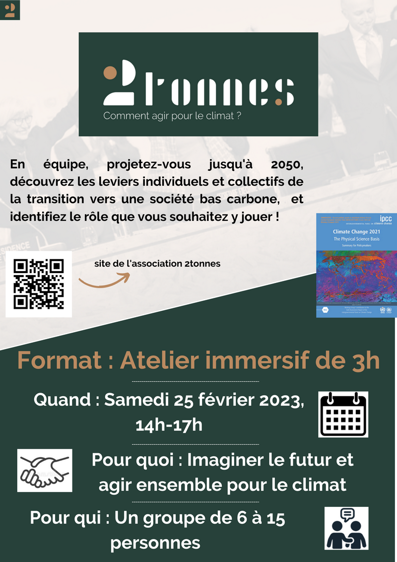 Atelier immersif le 25 Février 2023