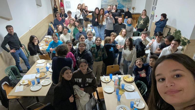 Rencontre des jeunes de l'aumônerie de Givors et de la catéchèse œcuménique d’Oullins