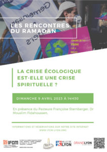 Les Rencontres du Ramadan : La Crise écologique est-elle une crise spirituelle ?