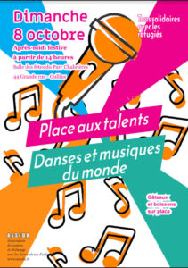 Dimanche 8 Octobre, Après midi festive avec ASSEDA