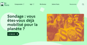 Climat : nouveau site internet à destination des jeunes pour agir