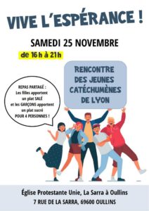 Rencontre des jeunes catéchumènes du grand Lyon