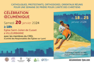 Célébration Œcuménique le 20 Janvier 2024