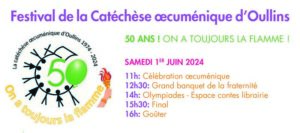 Catéchèse œcuménique : 50 ans ! On a toujours la FLAMME !