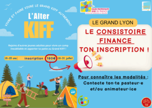 Financement des inscriptions pour l’Alter Kiff de cet été