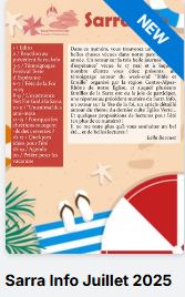 Sarra Info de été 2025