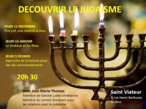 3 dates pour découvrir le Judaïsme