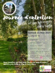 Journée d’entretien, Samedi 15 novembre 2025
