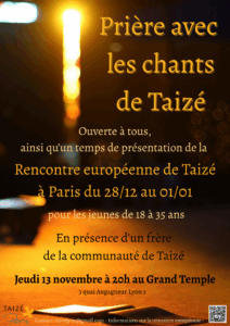 Présentation Journée Européenne de Taizé