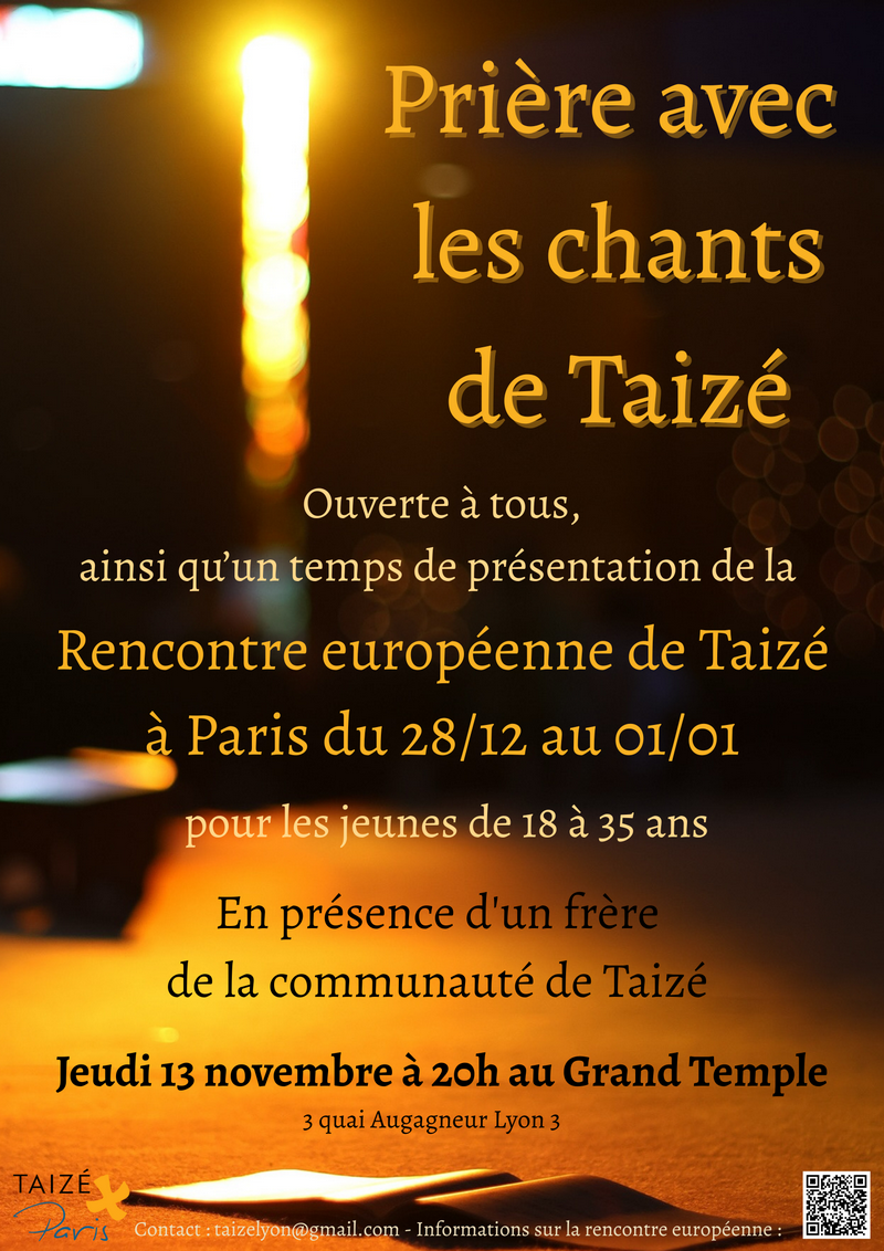 Présentation Journée Européenne de Taizé