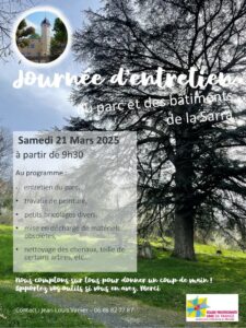 Journée d'Entretien à la Sarra le samedi 21 Mars 2026