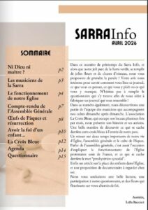 Sarra Info Avril 2026