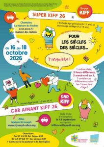 CARAIMANT-Kiff & SUPER KIFF, 2 rassemblements pour les jeunes en Octobre 2026