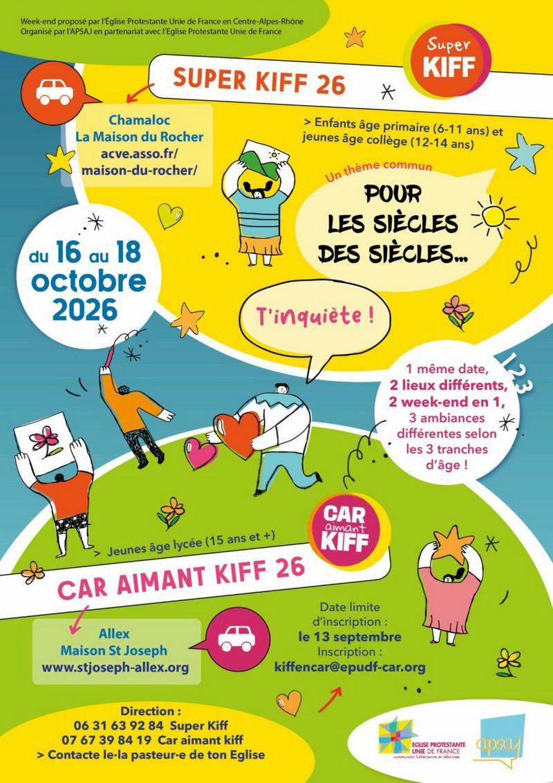 Car-Aimant-Kiff du 16 au 18 Ocobre 2026 à Chamamoc