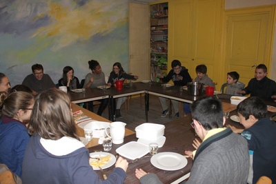 Le bons momment des repas partag�s apr�s le KT